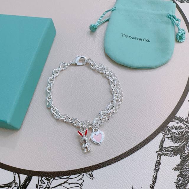 Tiffany&Co. counter exquisite silver version bracelet celebrity style retro old