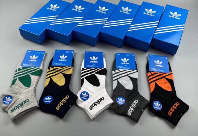 Special Adidas Adidas Trefoil New Men's Socks Jacquard Classic Logo Instagram Th