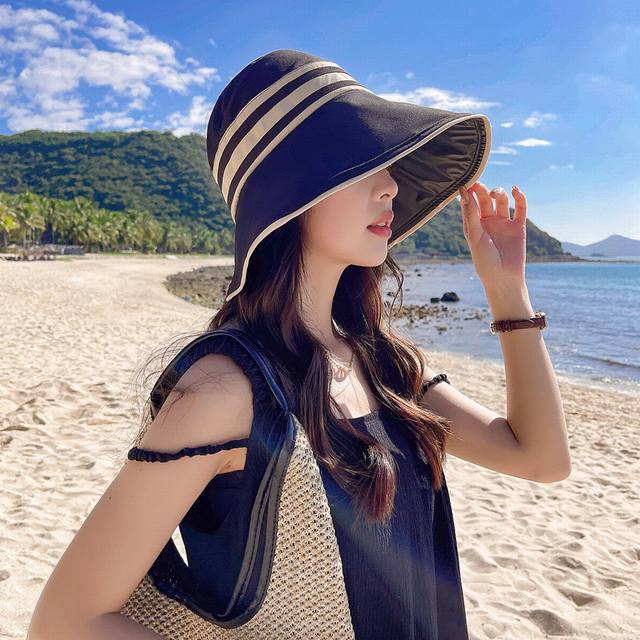 Celine Celine summer new hollow top fisherman hat sun protection travel outdoor