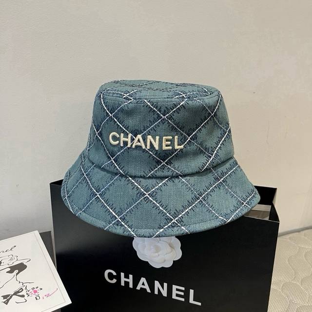 Chanel original bucket hat, haute couture, 2025 new style, head circumference 57