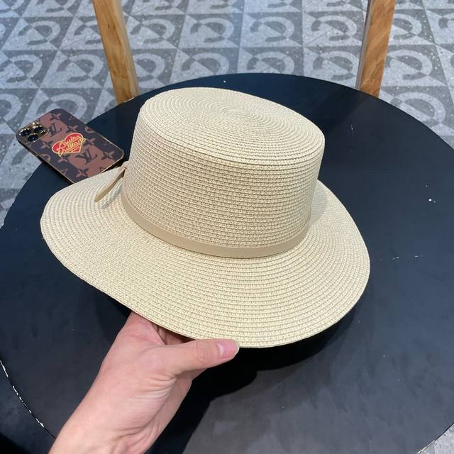Prada straw hat, sun hat, L head circumference 57cm