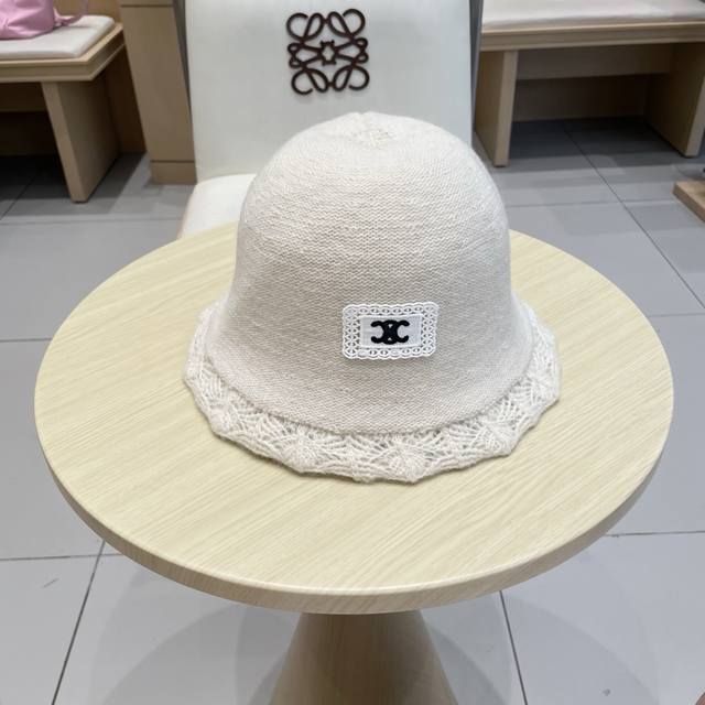 Celine fashion all-match bucket hat autumn and winter small fragrance style eleg