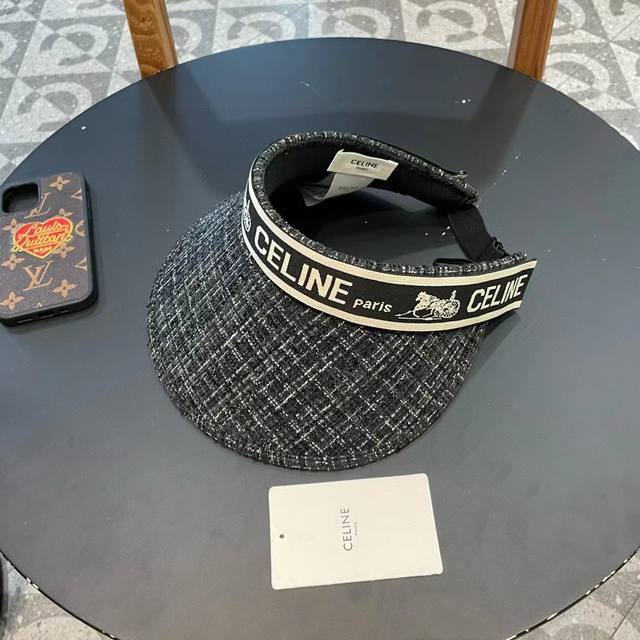 Celine Spring and Summer Ultra-fine Decorative Hollow Top Hat Super Hollow Top S