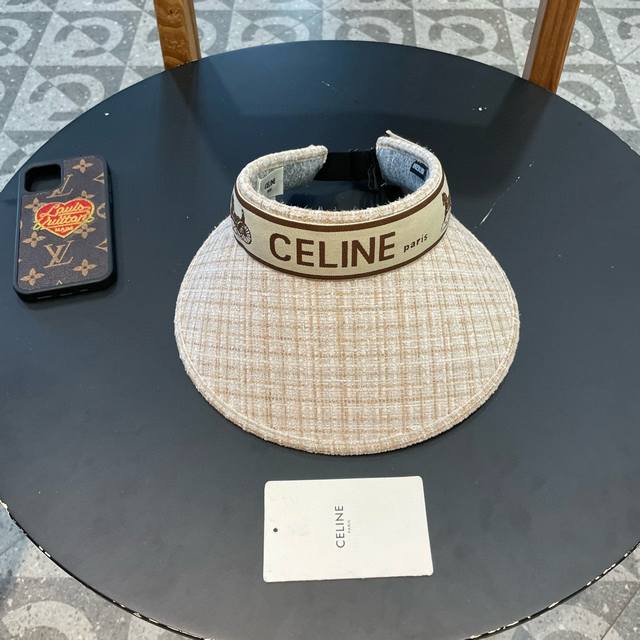 Celine Spring and Summer Ultra-fine Decorative Hollow Top Hat Super Hollow Top S