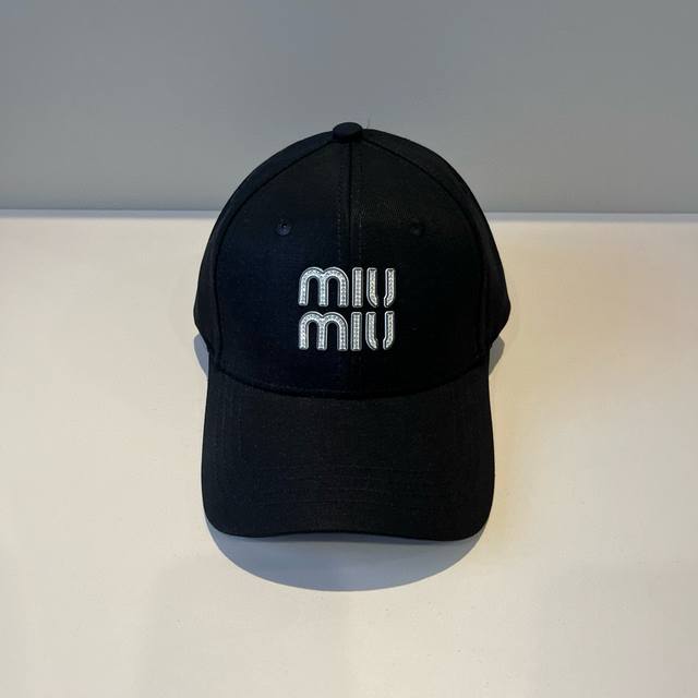 Miumiu original spring and summer new baseball cap, authentic mold customization
