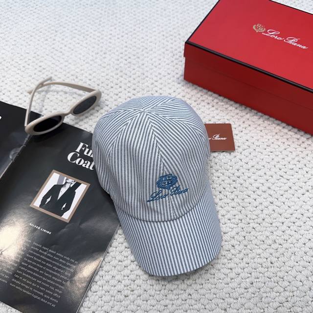 Loro Piana new high-version baseball cap, synchronized with big brands, super ea