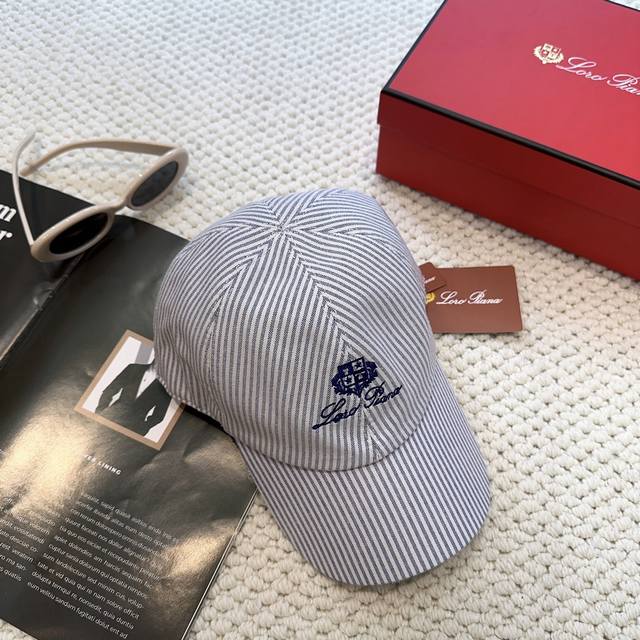 Loro Piana new high-version baseball cap, synchronized with big brands, super ea