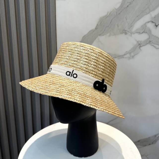 Aio 2025 new straw hat, high-end customization, celebrity style, details to be a