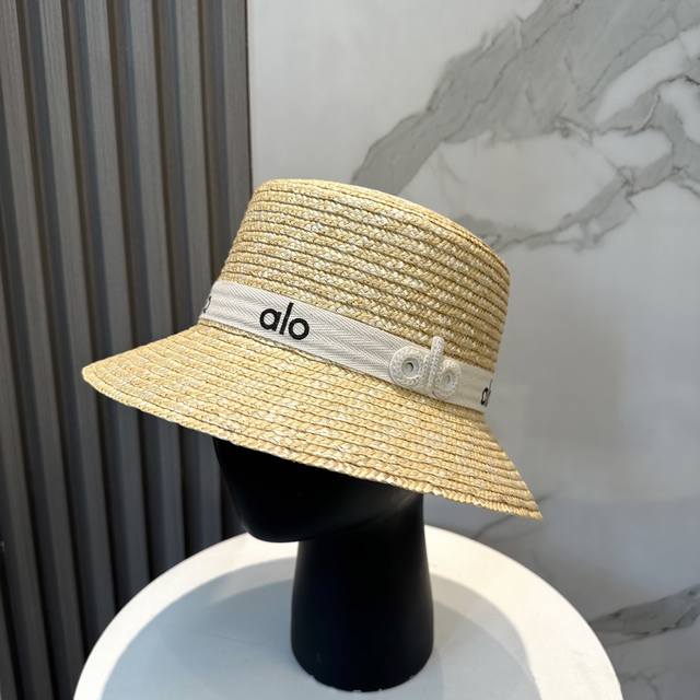 Aio 2025 new straw hat, high-end customization, celebrity style, details to be a
