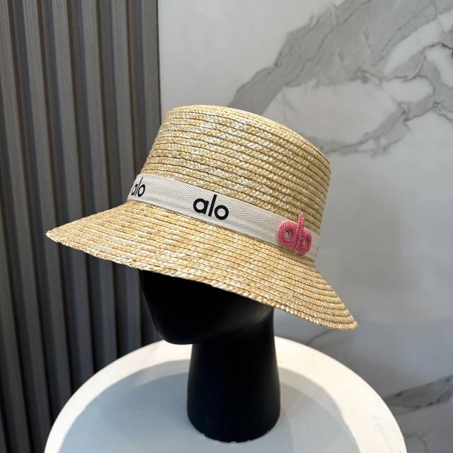Aio 2025 new straw hat, high-end customization, celebrity style, details to be a