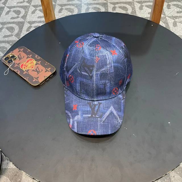 Louis Vuitton baseball cap Louisvuitton new Lv baseball cap, heavy craftsmanship