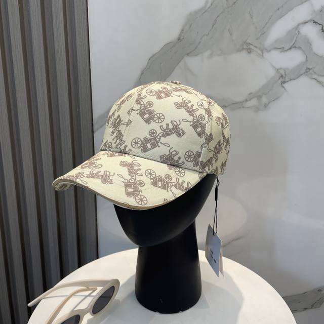 Coach's new baseball cap. This baseball cap is really versatile and timeless. It