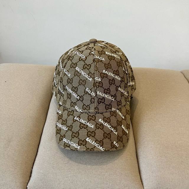 Balenciaga's new logo baseball cap in a cool colorway, perfect for both men and
