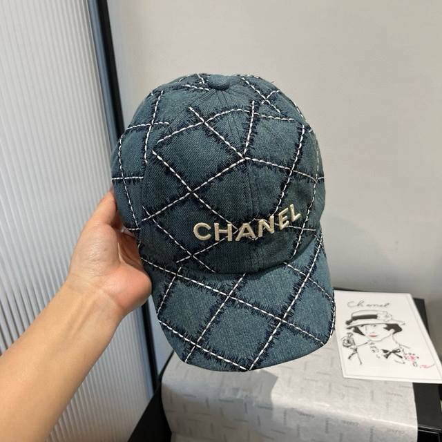 Chanel counter style peaked cap, original quality, head circumference 57cm