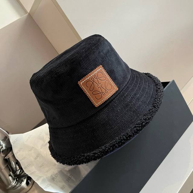 LOEWE new corduroy bucket hat, high-end custom made, head circumference 57cm