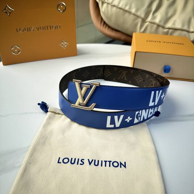 L0Uis Vuitt0N This season's new collaboration, a genuine belt from Donkey. 40mm