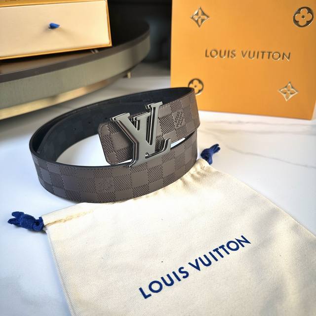 L0Uis Vuitt0N latest upgraded version width 40mm original imported soft calfskin
