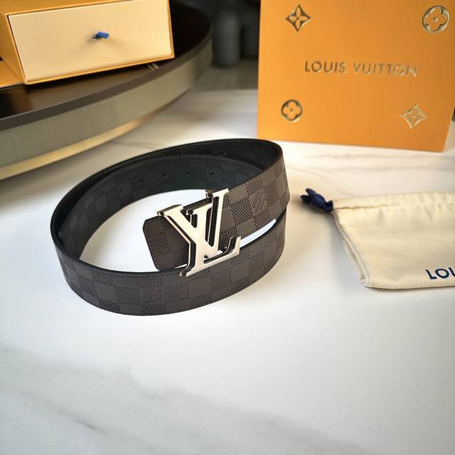 L0Uis Vuitt0N latest upgraded version width 40mm original imported soft calfskin