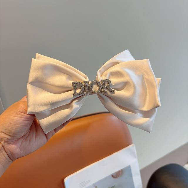 with packaging Dior Dior celebrity-style bow clip hair clip slingshot clip recom