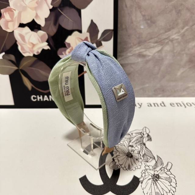 Special counter packaging Miumiu Miu Miu's latest headband, little fairy, hurry