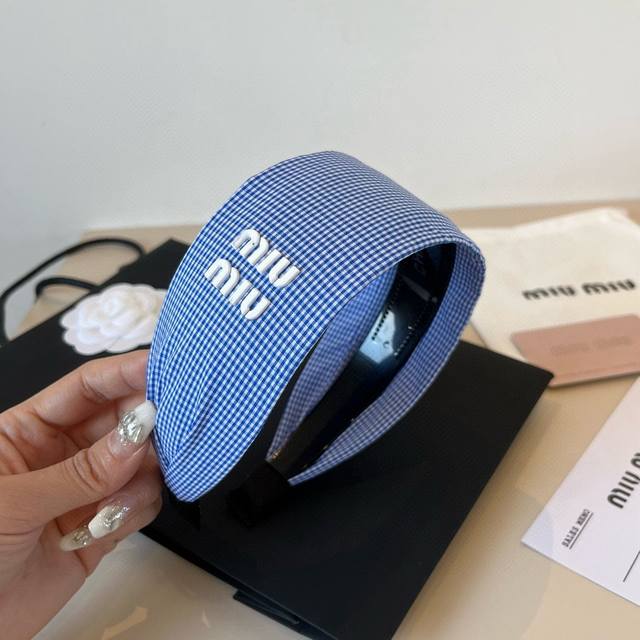 Miumiu 2025 new headband, Korean headband