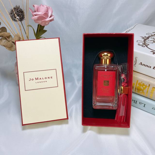 Jo Malone New Jo Malone Classic Tassel Red British Pear Perfume Ml