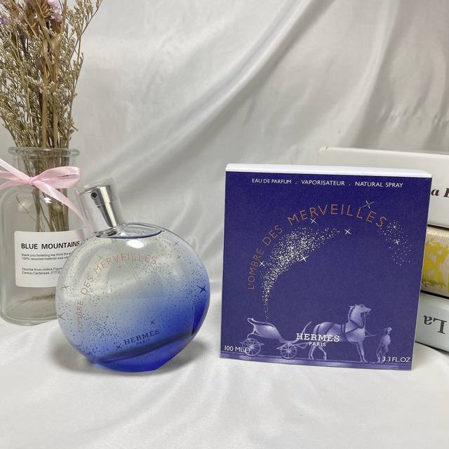 counter quality Hermes new Hermes blue orange Lombre new miracle water Edp, Herm