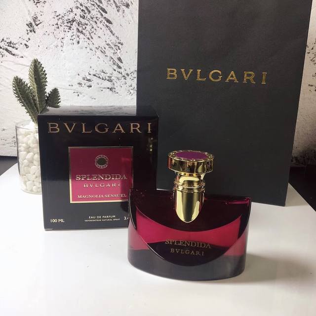 Counter quality counter Bvlgari luxury magnolia intoxicating orchid fragrance wo