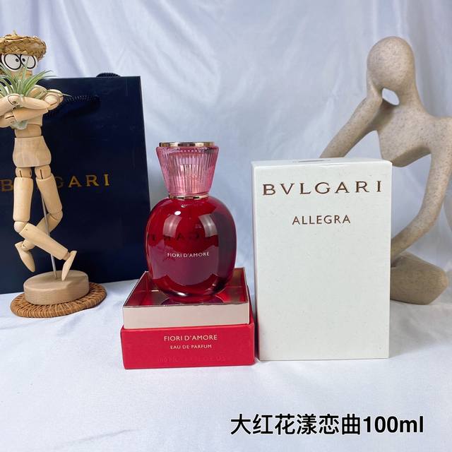 High-end quality Bvlgari Red Candy Flower Love Song women's perfume Ml Fragrance