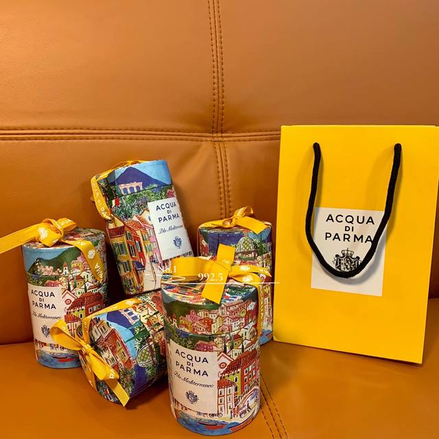 Counter-quality Acquadiparma Parma Aqua Blue Mediterranean Lady Hand Cream 30M*3