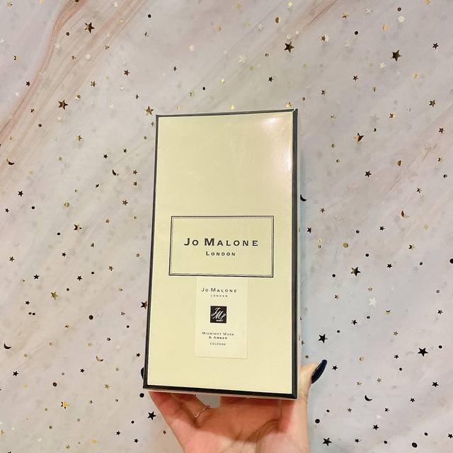 Counter quality Jo Malone new version diamond cap Midnight Musk & Amber warm and