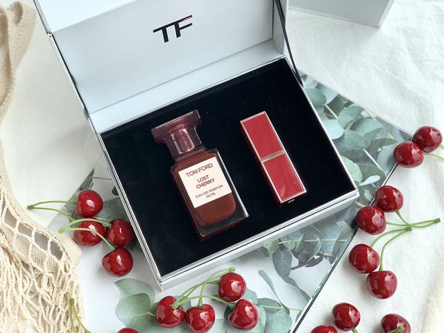 Counter quality Tf Cherry 50ml Tf Red Tube 80 Lipstick Set! Tom Ford is based on