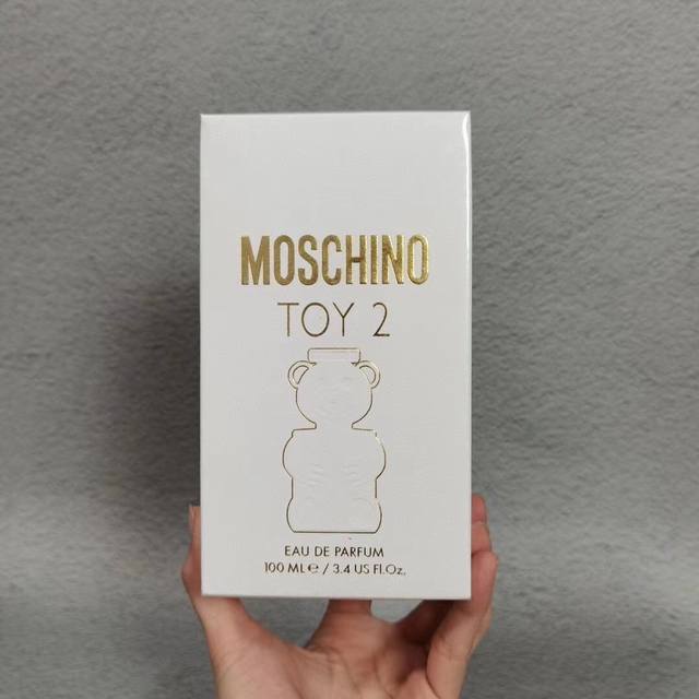 counter quality Moschino Teddy Bear perfume yellow bottle 100Mlmoschino Moschino