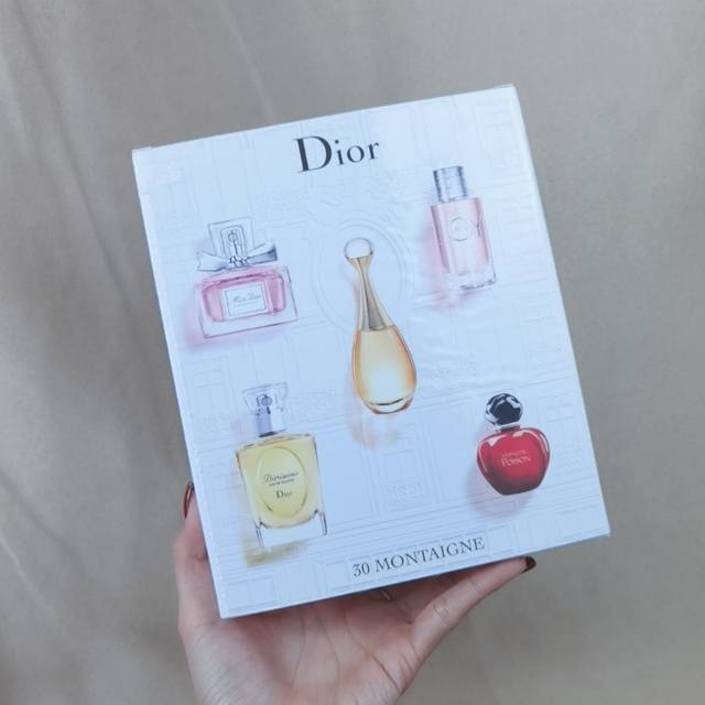 Counter quality Dior perfume sample 5ml five-piece set Castle Edition counter qu