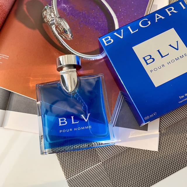 Bvlgari Blv Pour Homme Blue Tea Men's Eau de Toilette. This is a men's fragrance
