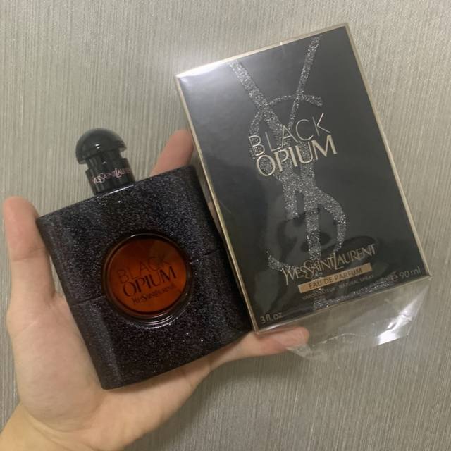 This limited edition 90ml bottle of YSL Yves Saint Laurent Black Opium is truly
