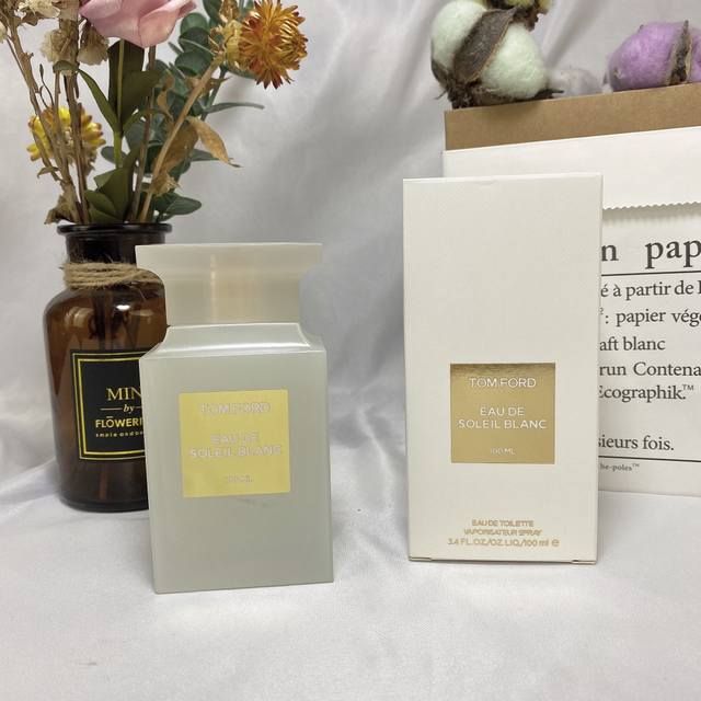 Counter quality Tomford Tom Ford TF Eau de Parfum Frosted White Bottle MlTom For