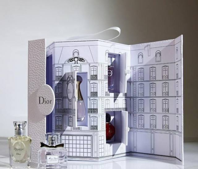 counter quality Dior Castle five-piece set Every exquisite girl's dressing table
