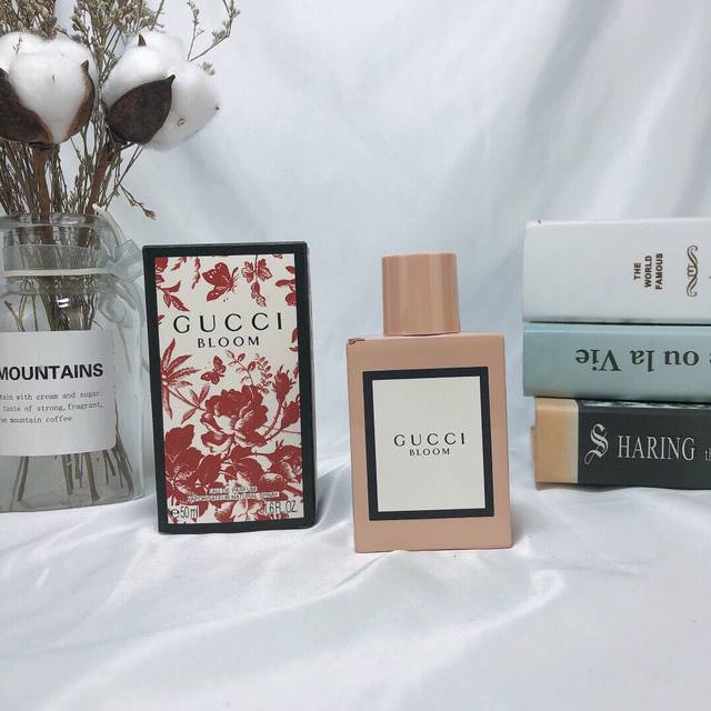 Counter quality Gucci Bloom Green Floral, Pink Floral Eau de Parfum 50Ml. The pa