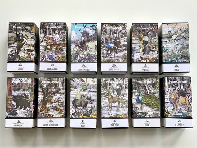 Counter-quality, beautiful, and story-telling perfumes. Penhaligon's, renowned f