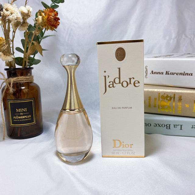 Counter quality Dior J'adore Eau de Parfum for Women 50ml, luxurious and exquisi