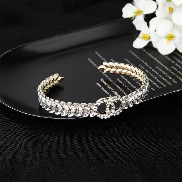 Chanel's new double C bracelet is exquisitely crafted in every detail. This desi