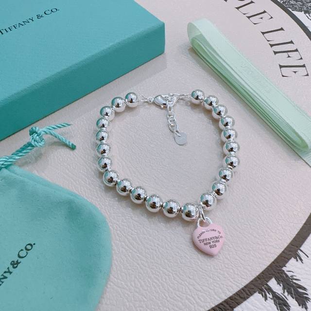 Authentic new Tiffany bracelet. Tiffny & Co. counter exquisite silver version br