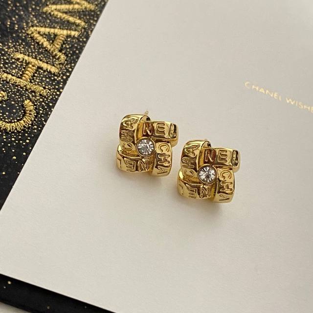Chanel earrings are a hot seller! The Chanel 25, a delicately carved camellia an