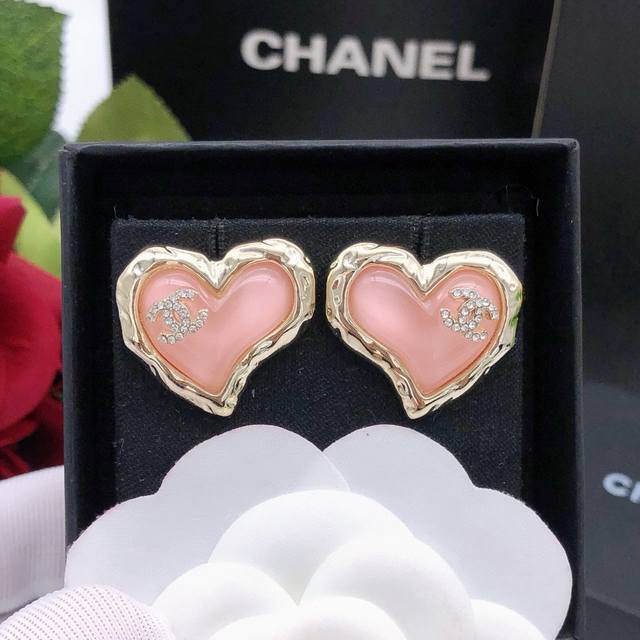 No. Xed0589 Ch*Nel latest model love pink consistent Z batch brass material