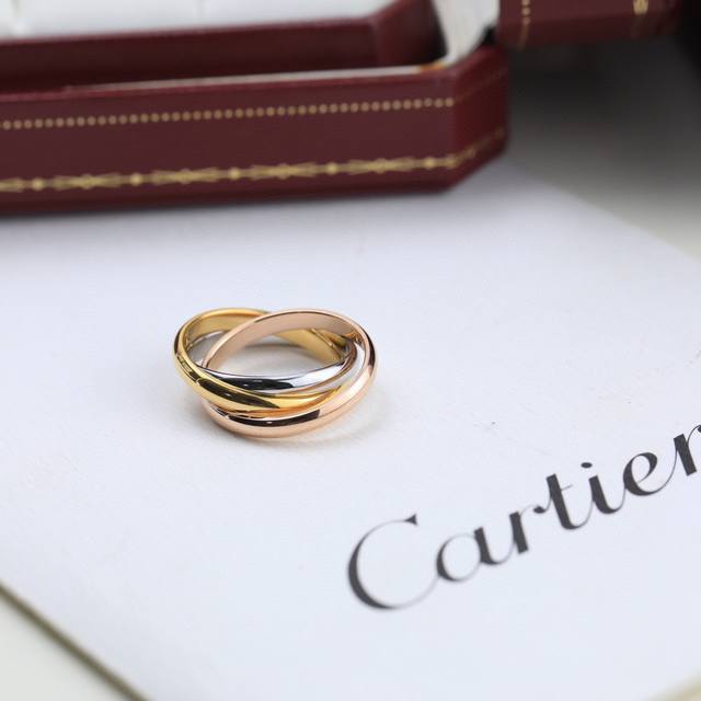 Seiko version Cartier ring, new version of the original three-ring three-color r