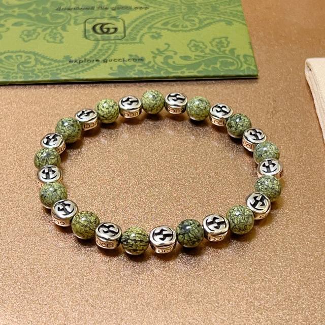 Gucci bracelet, unisex, latest natural gypsophila stone bracelet, a higher grade