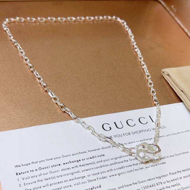 The latest Gucci necklace, featuring a higher-end chain, is a celebrity favorite