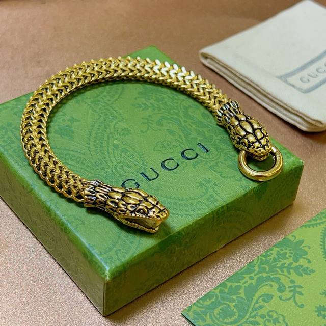 Gucci's new Snake Year collection for 2025 is out! This latest Gucci bracelet fe