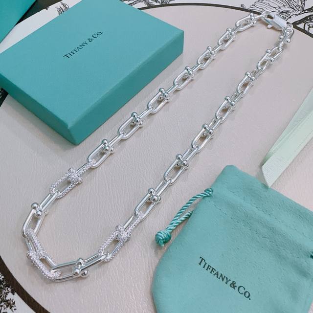 New Pink Diamond Tiffany Necklace. Tiffny&Co. Counter Seiko Silver Version. Cele